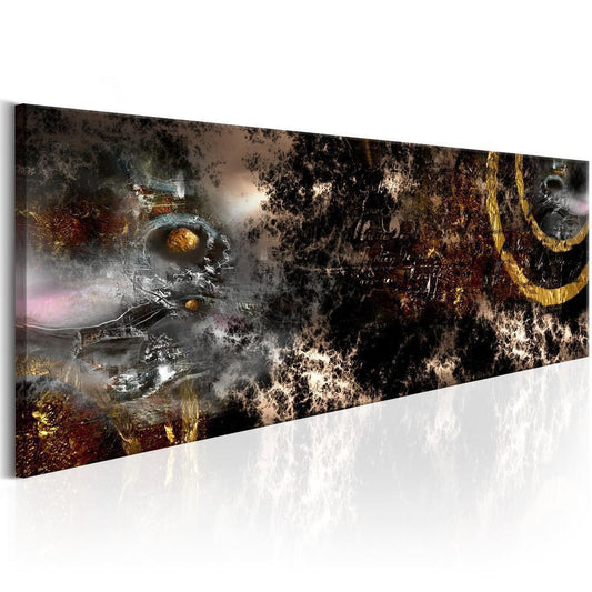 Canvas Print - Golden Galaxy-ArtfulPrivacy-Wall Art Collection