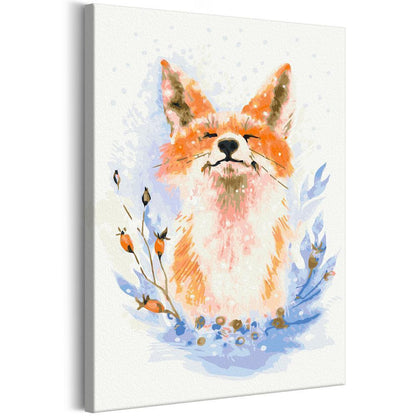 Start learning Painting - Paint By Numbers Kit - Dreamy Fox - new hobby