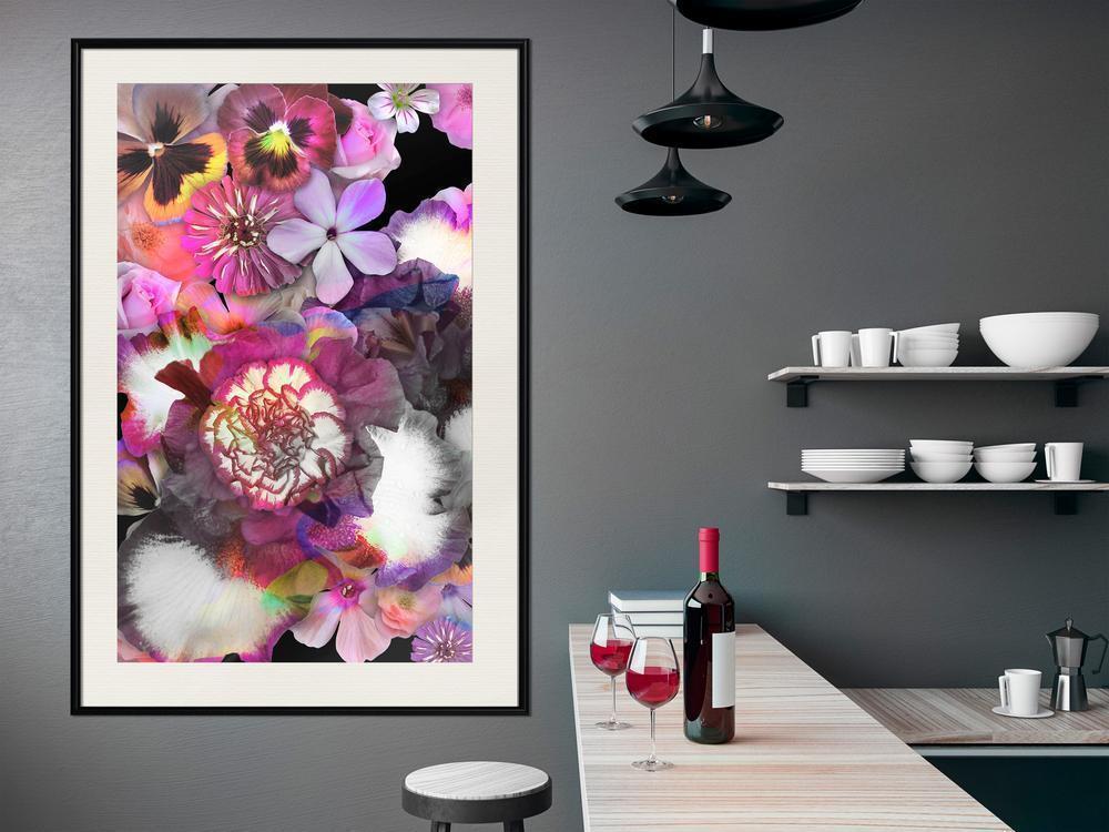 Botanical Wall Art - Summer Night's Dream II-artwork for wall with acrylic glass protection