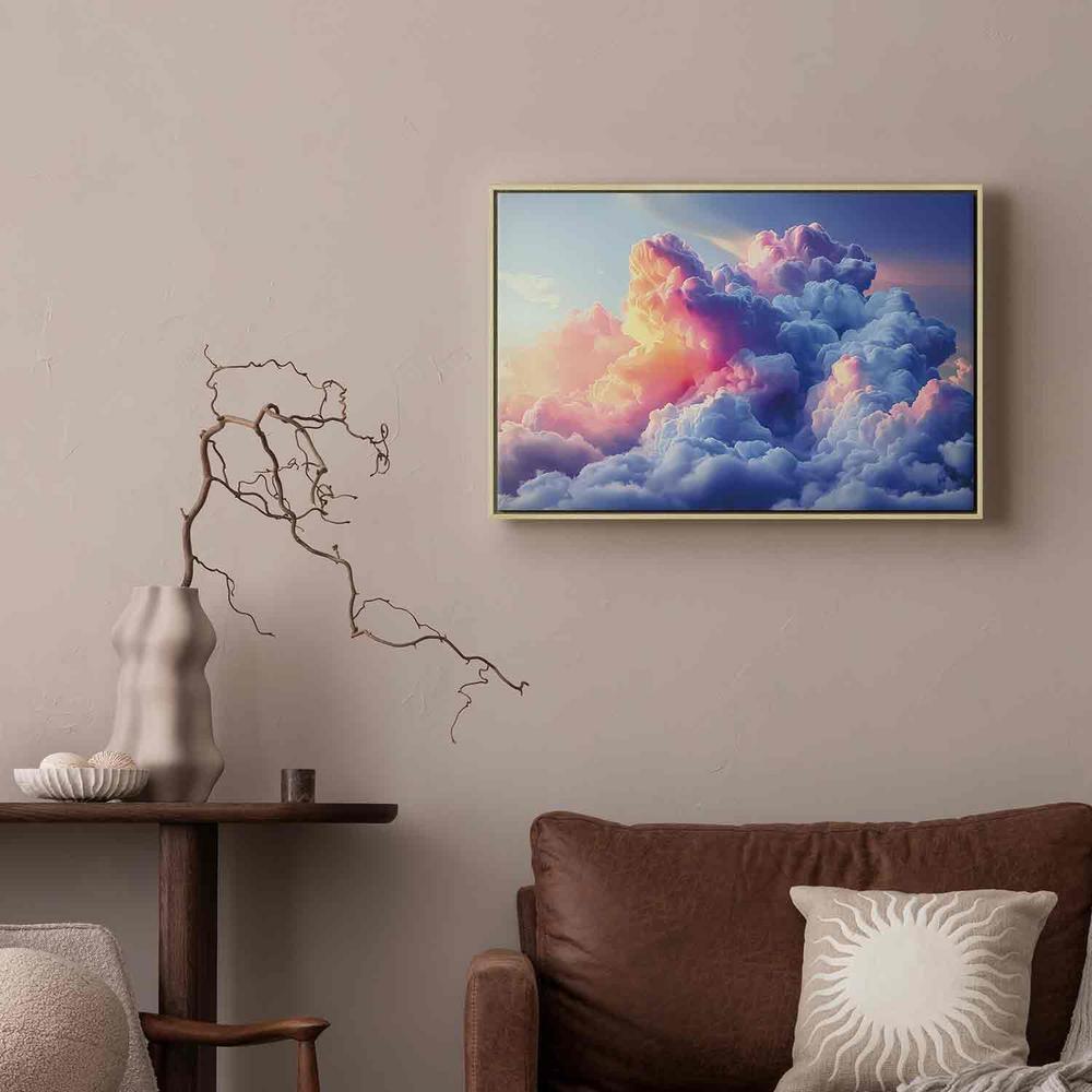 Canvas Print - Clouds Like Painted: Artistic Brushes of Dawn Painting the Sky