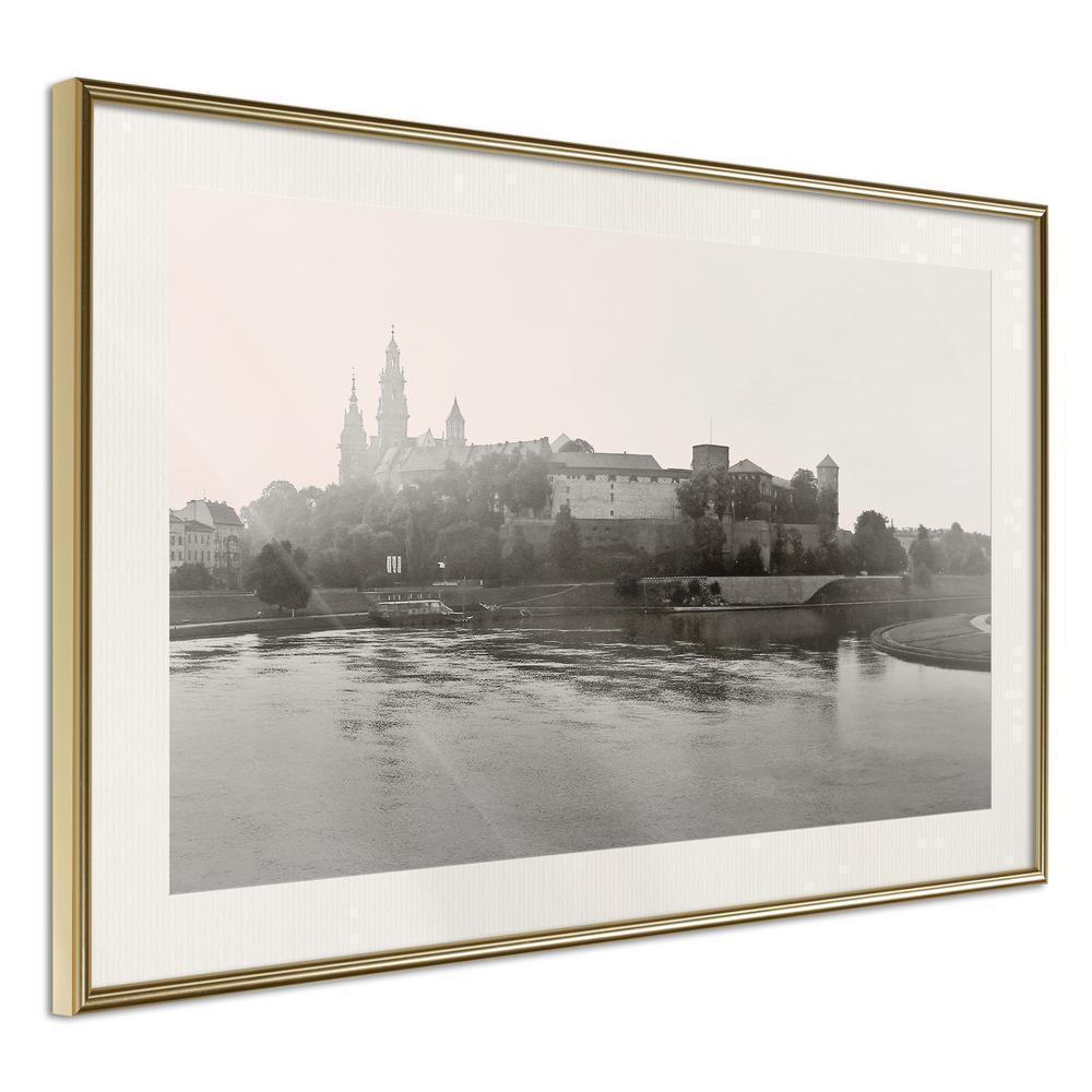Photography Wall Frame - Postcard from Cracow: Wawel I-artwork for wall with acrylic glass protection