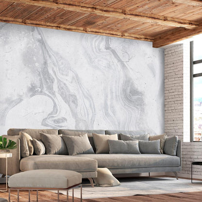 Wall Mural - Cloudy Marble-Wall Murals-ArtfulPrivacy