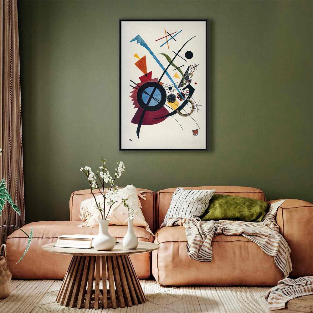 Canvas Print - Primary Colors - Kandinsky’s Geometric Abstraction (Wassily Kandinsky)