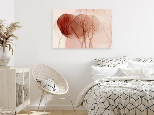 Canvas Print - Setting Glow (1 Part) Wide-ArtfulPrivacy-Wall Art Collection