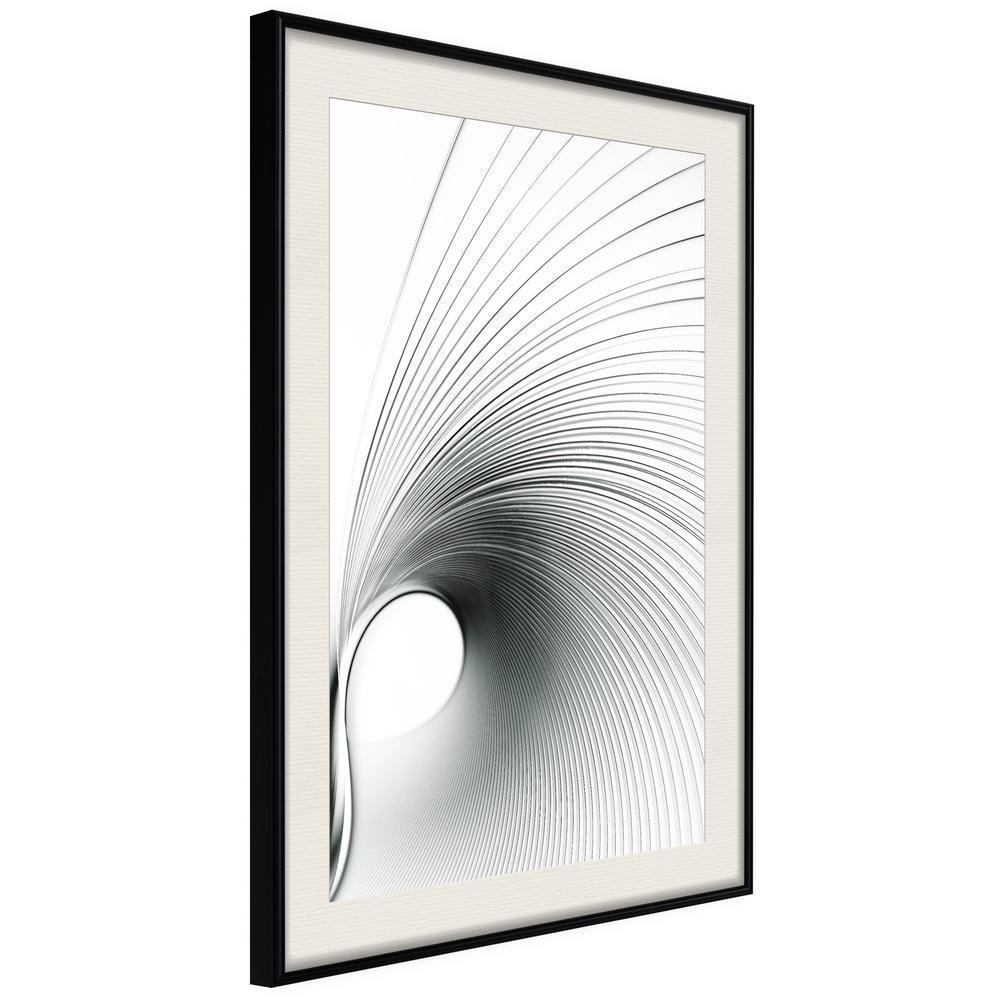 Abstract Poster Frame - Musical Harmony-artwork for wall with acrylic glass protection