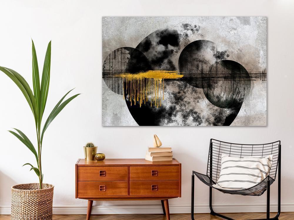 Canvas Print - Noble Moon (1 Part) Wide-ArtfulPrivacy-Wall Art Collection