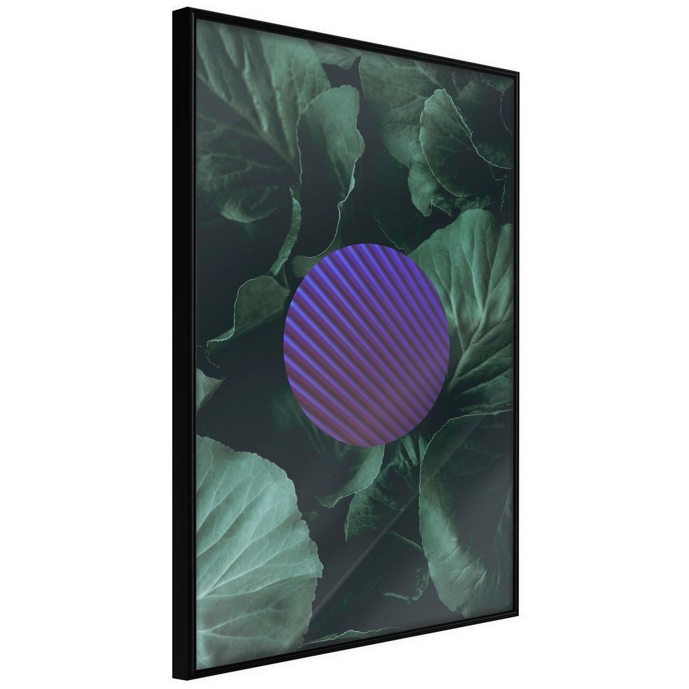 Botanical Wall Art - In a Thicket of Leaves-artwork for wall with acrylic glass protection