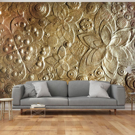 Wall Mural - Virtuosity of Gold-Wall Murals-ArtfulPrivacy
