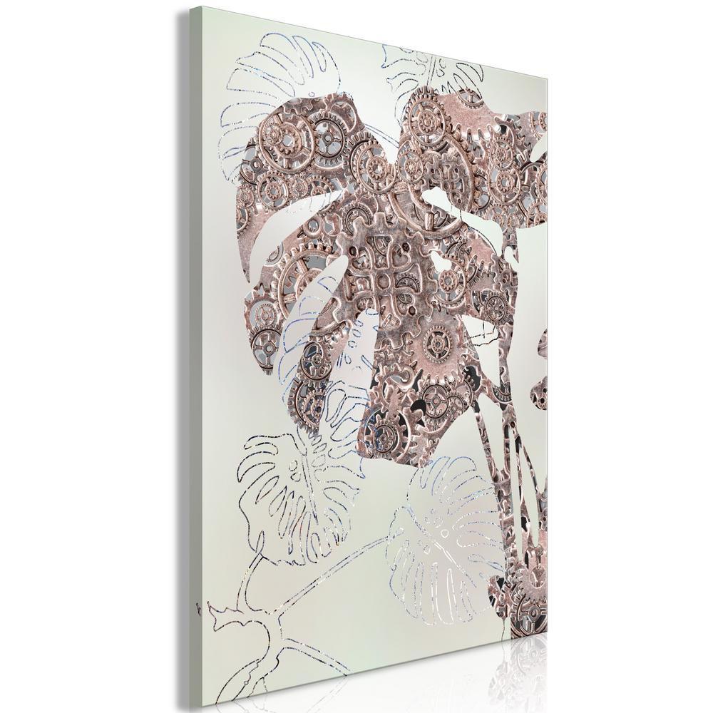 Canvas Print - Mechanism of Nature (1 Part) Vertical-ArtfulPrivacy-Wall Art Collection