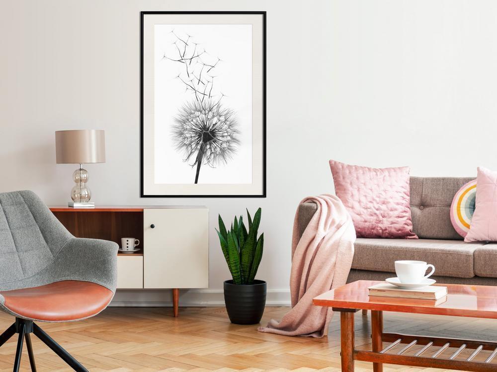 Botanical Wall Art - Gone with the Wind-artwork for wall with acrylic glass protection