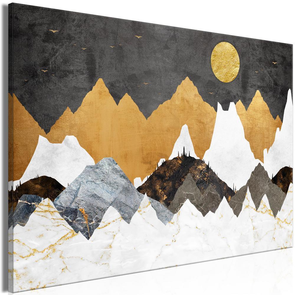 Canvas Print - Cold Night (1 Part) Wide-ArtfulPrivacy-Wall Art Collection