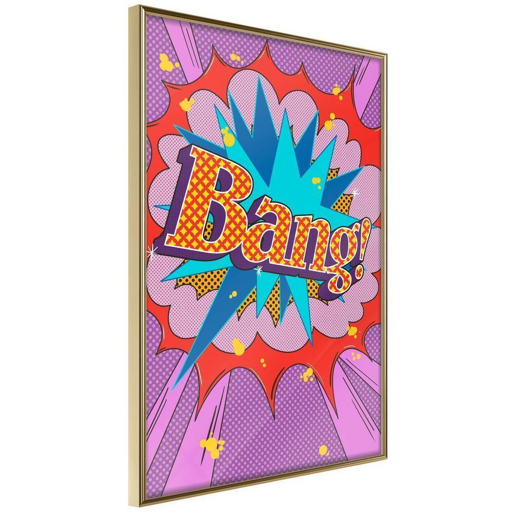 Nursery Room Wall Frame - Colorful Art-artwork for wall with acrylic glass protection