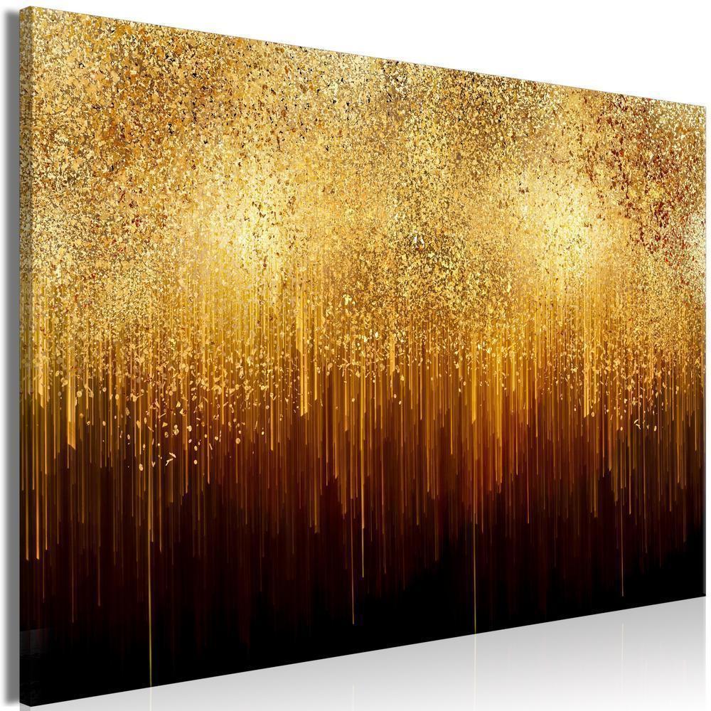 Canvas Print - Golden Expansion (1 Part) Wide-ArtfulPrivacy-Wall Art Collection