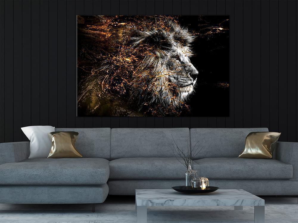 Canvas Print - King of the Sun (1 Part) Wide-ArtfulPrivacy-Wall Art Collection