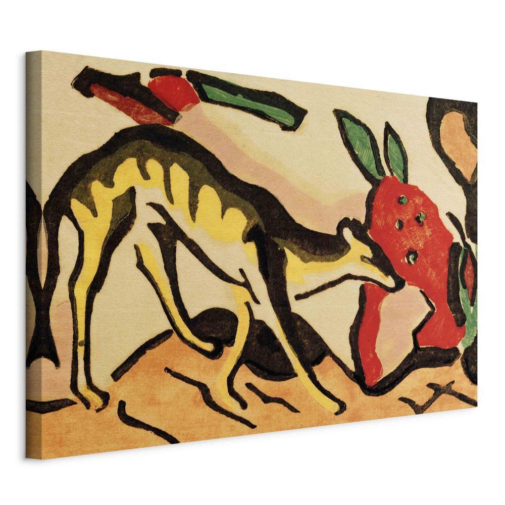 Canvas Print - Fabeltier (Franz Marc)