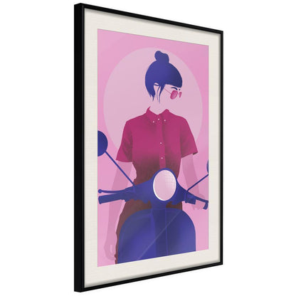 Wall Decor Portrait - Independent Girl-artwork for wall with acrylic glass protection