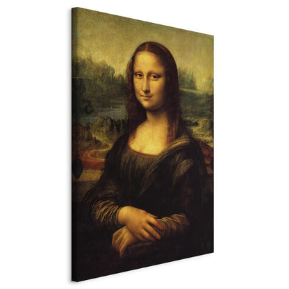 Canvas Print - Mona Lisa-ArtfulPrivacy-Wall Art Collection