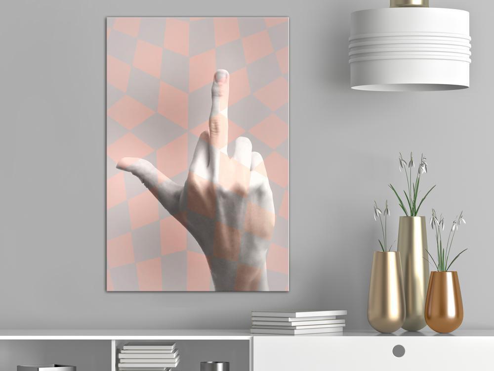 Canvas Print - F*ck You! (1 Part) Vertical-ArtfulPrivacy-Wall Art Collection