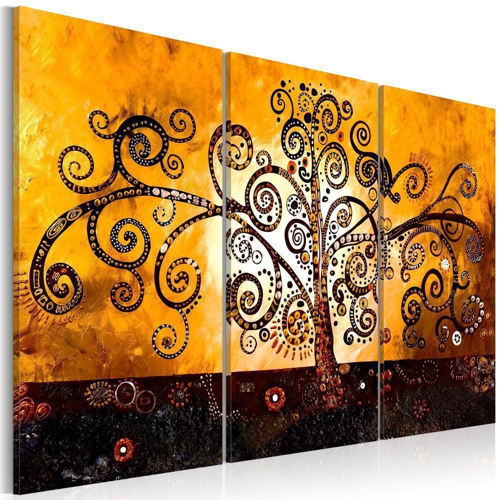 Canvas Print - Solar tree-ArtfulPrivacy-Wall Art Collection