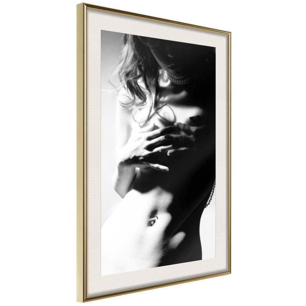 Wall Decor Portrait - Feminine Beauty-artwork for wall with acrylic glass protection