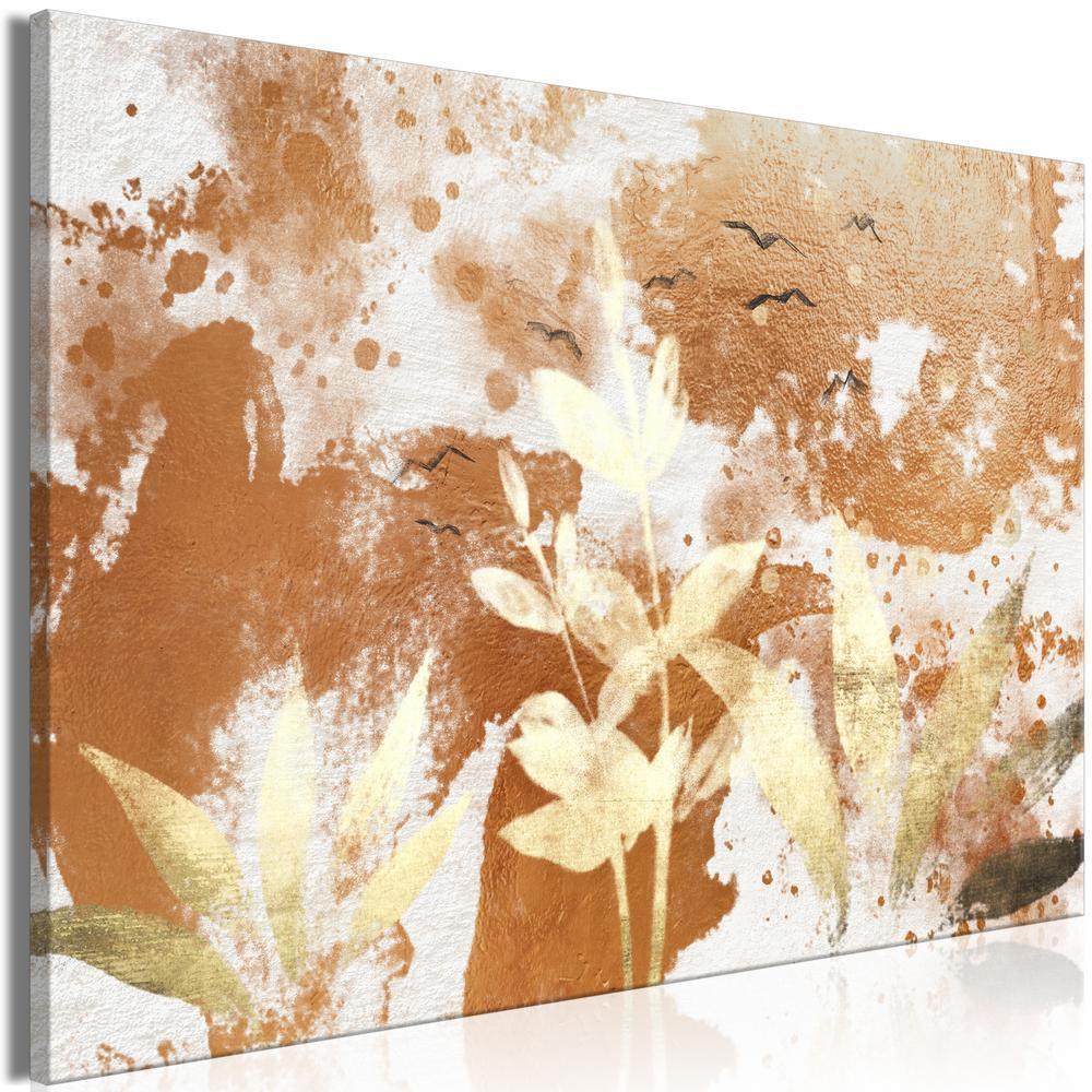 Canvas Print - Rural Atmosphere (1 Part) Wide-ArtfulPrivacy-Wall Art Collection