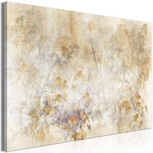 Canvas Print - Nature in watercolor(1 Part) Wide-ArtfulPrivacy-Wall Art Collection