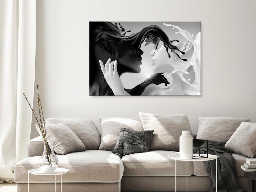 Canvas Print - Tender Opposite (1 Part) Wide-ArtfulPrivacy-Wall Art Collection