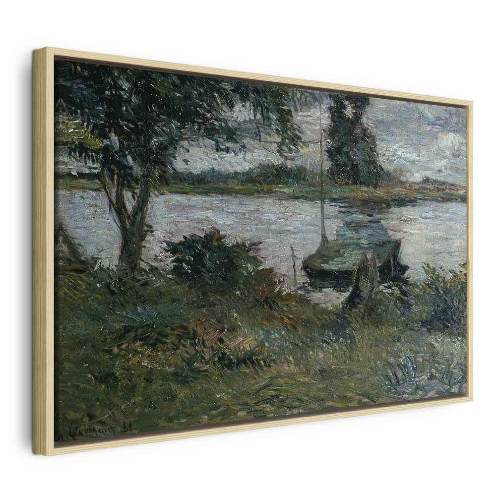 Impression sur toile - Le Flußufer (Paul Gauguin)