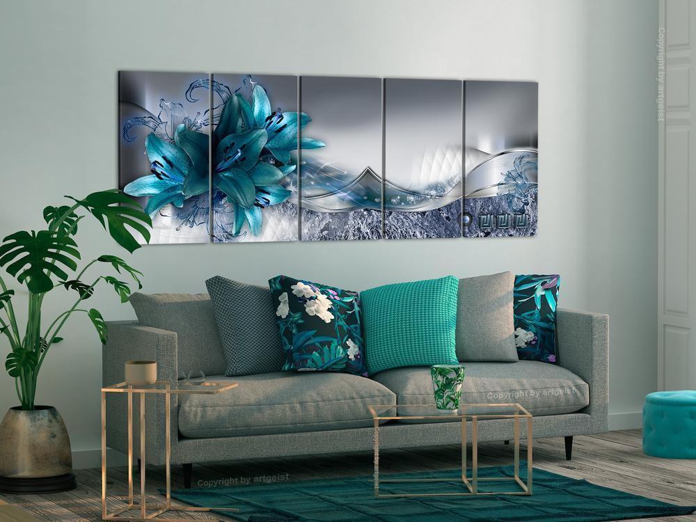 Canvas Print - Arctic Lilies-ArtfulPrivacy-Wall Art Collection