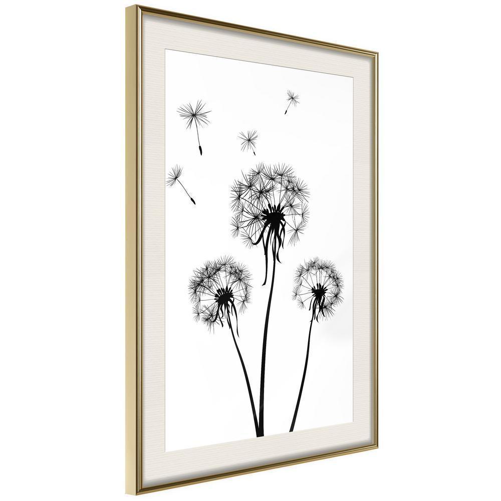 Botanical Wall Art - End of Summer-artwork for wall with acrylic glass protection