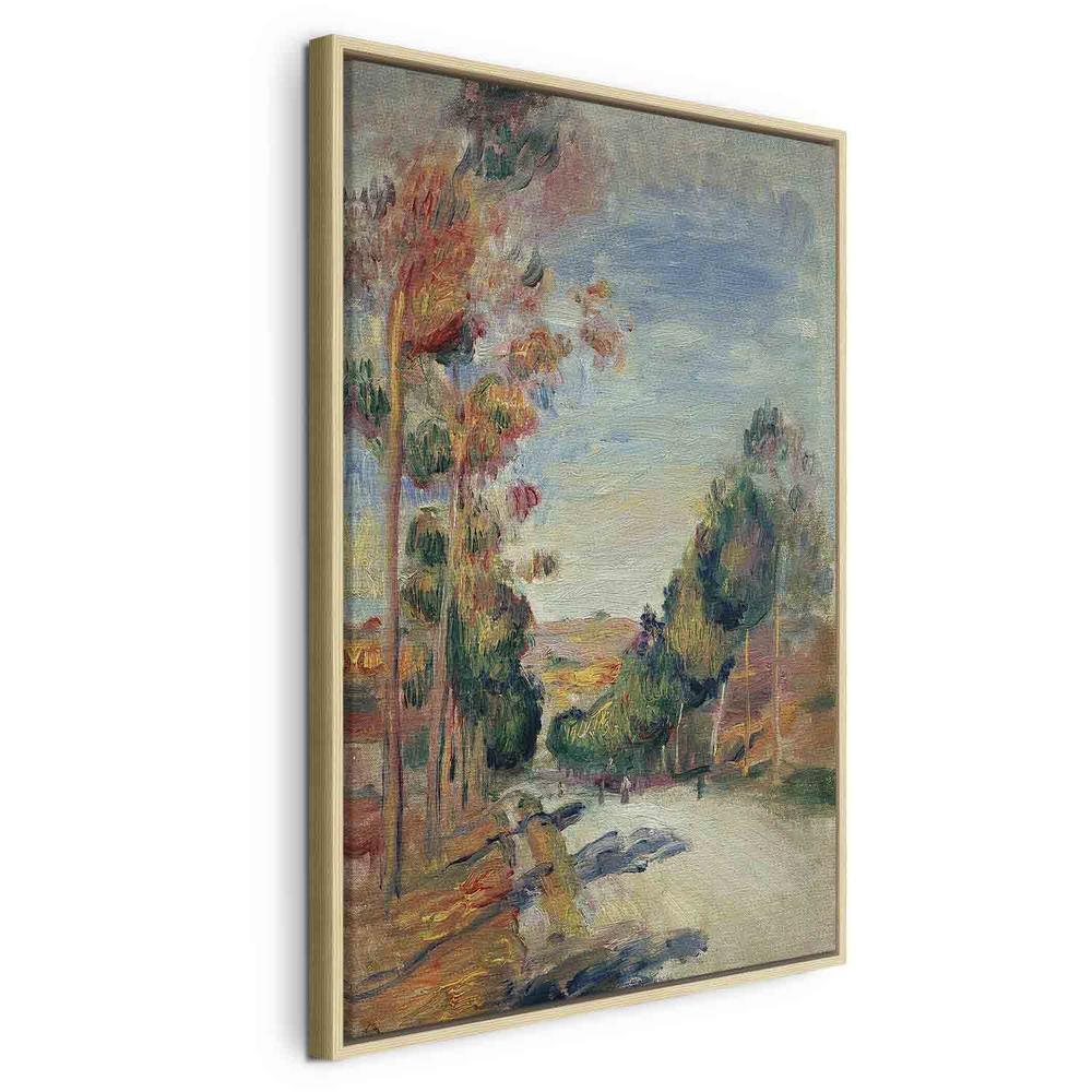 Canvas Print - Paysage d'Essoyes (Pierre-Auguste Renoir)