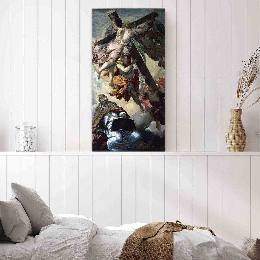 Canvas Print - Apparition of the Cross to St Peter (Tintoretto )