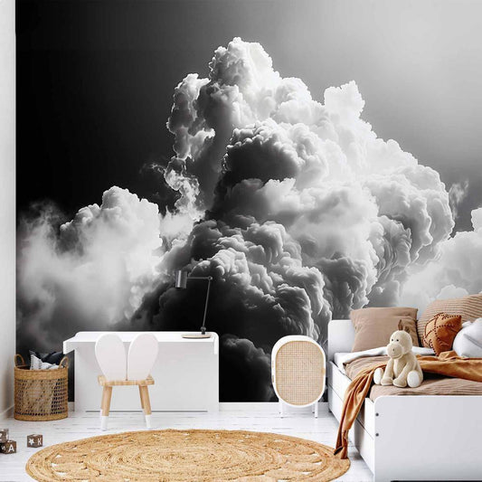 Wall Mural - Clouds Like from Dreams: Let the Sun Illuminate Your Day – A Visual Feast