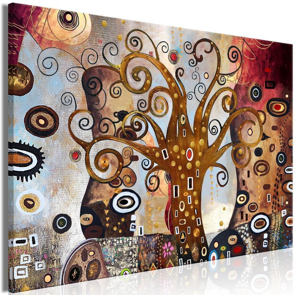 Canvas Print - Joy of Life (1 Part) Wide-ArtfulPrivacy-Wall Art Collection