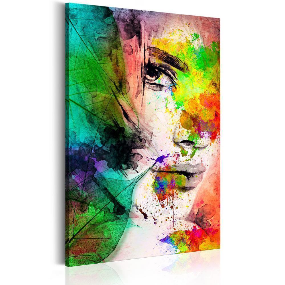 Canvas Print - Colors of Feminity-ArtfulPrivacy-Wall Art Collection