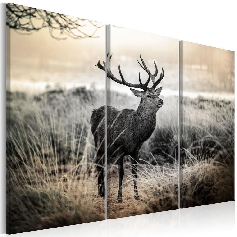 Canvas Print - Dangerous Horns I-ArtfulPrivacy-Wall Art Collection