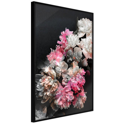 Botanical Wall Art - Flower Poetry-artwork for wall with acrylic glass protection