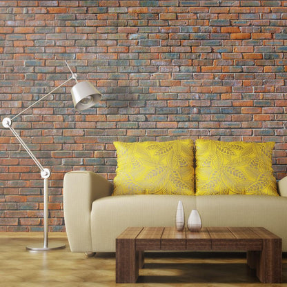 Wall Mural - Brick wall-Wall Murals-ArtfulPrivacy