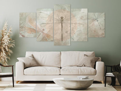 Canvas Print - Weighty (5 Parts) Wide-ArtfulPrivacy-Wall Art Collection