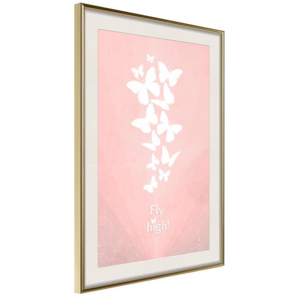 Frame Wall Art - Butterfly Dream-artwork for wall with acrylic glass protection