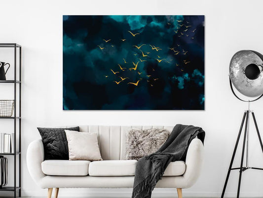 Canvas Print - Sky Before the Storm (1 Part) Wide-ArtfulPrivacy-Wall Art Collection
