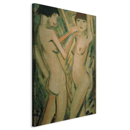 Canvas Print - Zwei Mädchen (Otto Mueller)