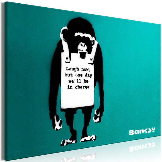 Canvas Print - Angry Monkey (1 Part) Vertical-ArtfulPrivacy-Wall Art Collection