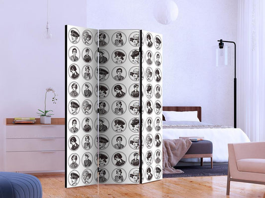 Decorative partition-Room Divider - 20s&30s-Folding Screen Wall Panel by ArtfulPrivacy