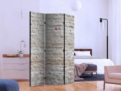 Decorative partition-Room Divider - Hidden Harmony-Folding Screen Wall Panel by ArtfulPrivacy