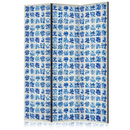 Room Divider - Ceramic Tiles - Traditional Portuguese Blue Tiles Azulejos