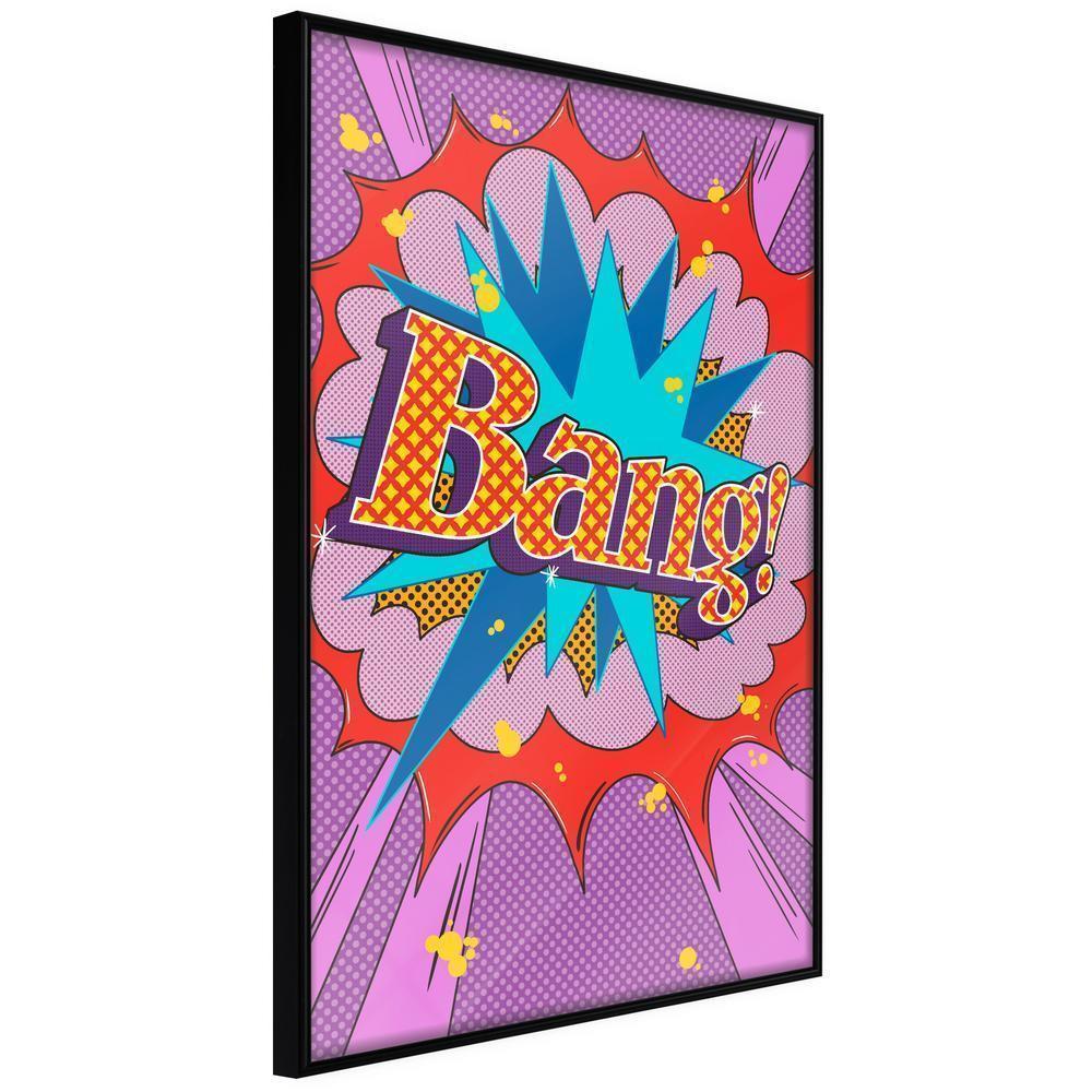 Nursery Room Wall Frame - Colorful Art-artwork for wall with acrylic glass protection