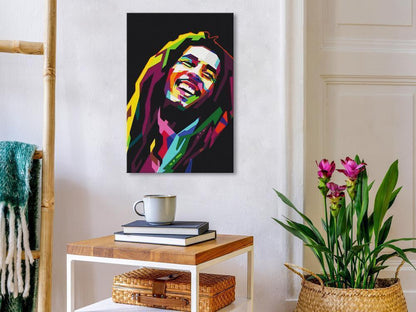 Start learning Painting - Paint By Numbers Kit - Bob Marley - new hobby