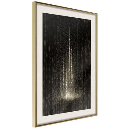 Framed Art - Rain of Light-artwork for wall with acrylic glass protection