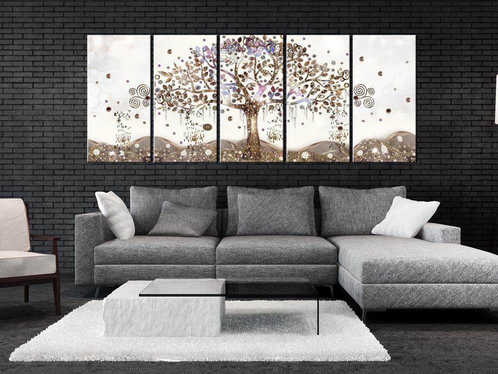 Canvas Print - Geometric Tree-ArtfulPrivacy-Wall Art Collection